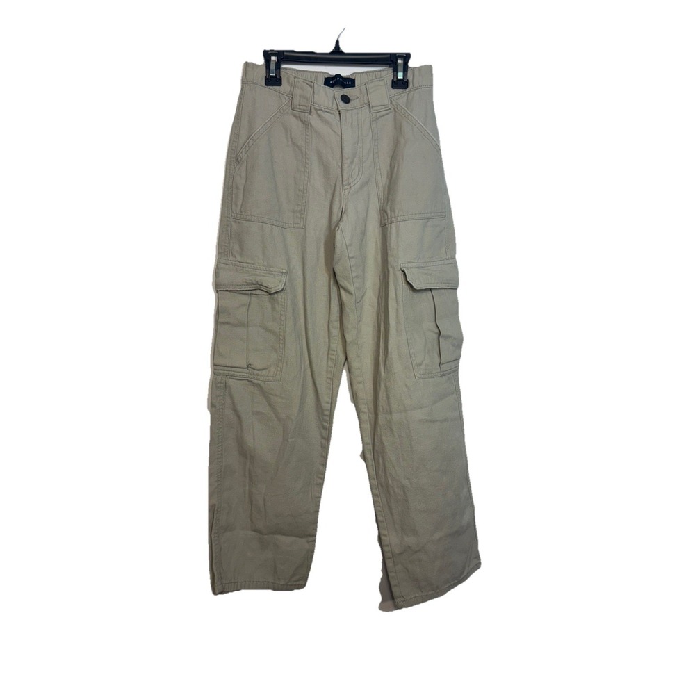 Aeropostale Woman's Tan Size XS Mid Rise Straight Leg Cargo